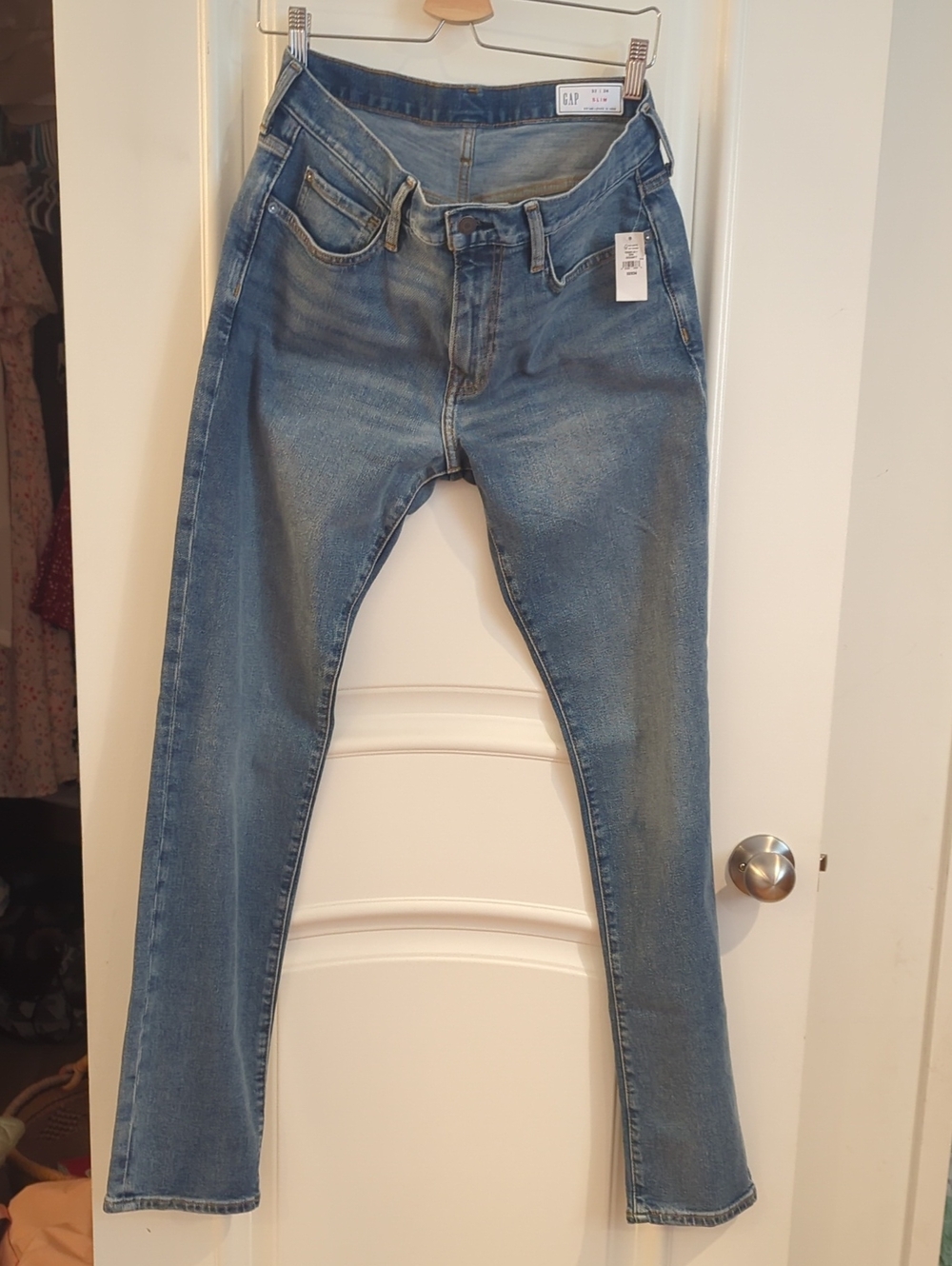 Gap Slim Jeans Men's Waist 32 Blue NWT
